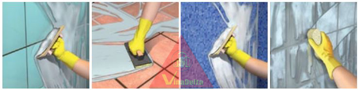 Ứng dụng tile grout