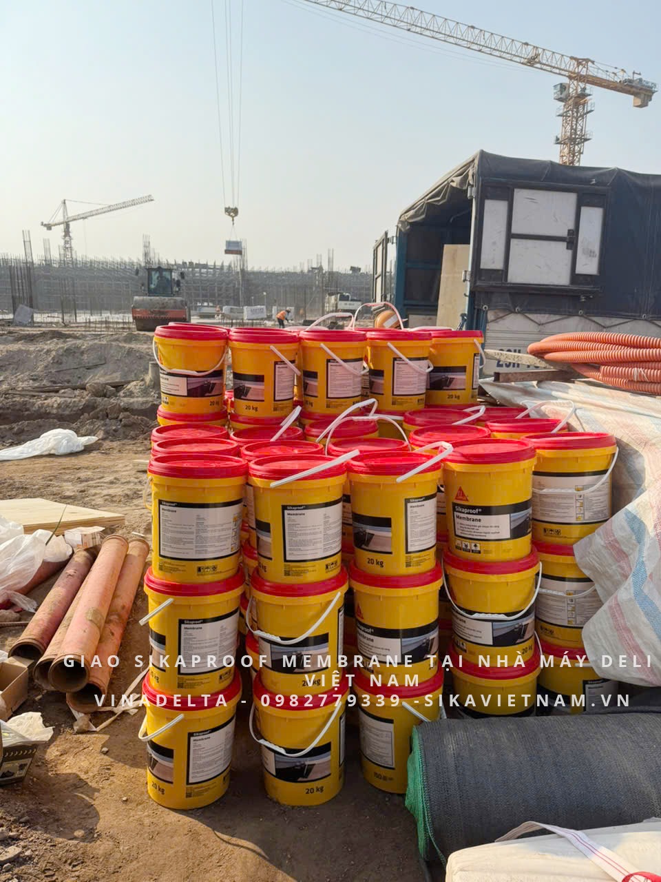 Sika membrane luôn sẵn tại kho Delta